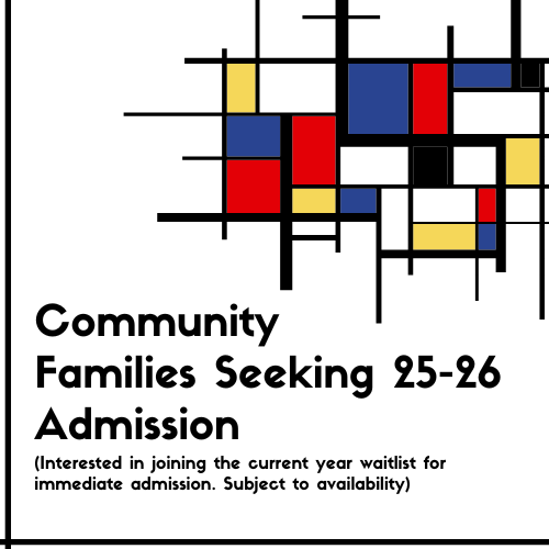 Seeking 25-26 Admission