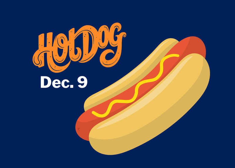 Hotdog Day December 9
