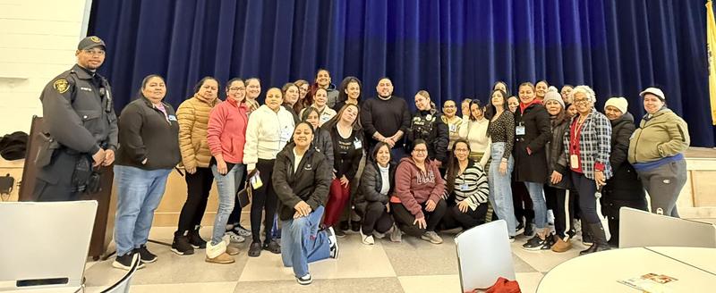 Parent Breakfast at the Esther Salas Academy
