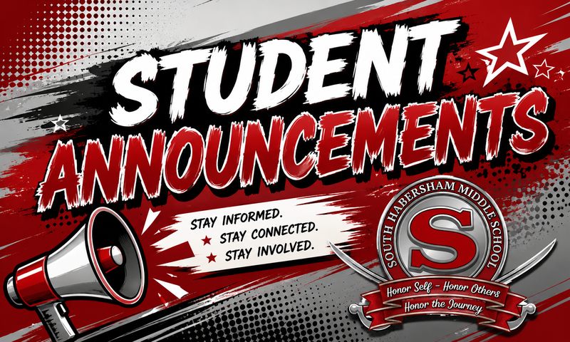 Student Announcement Title Image