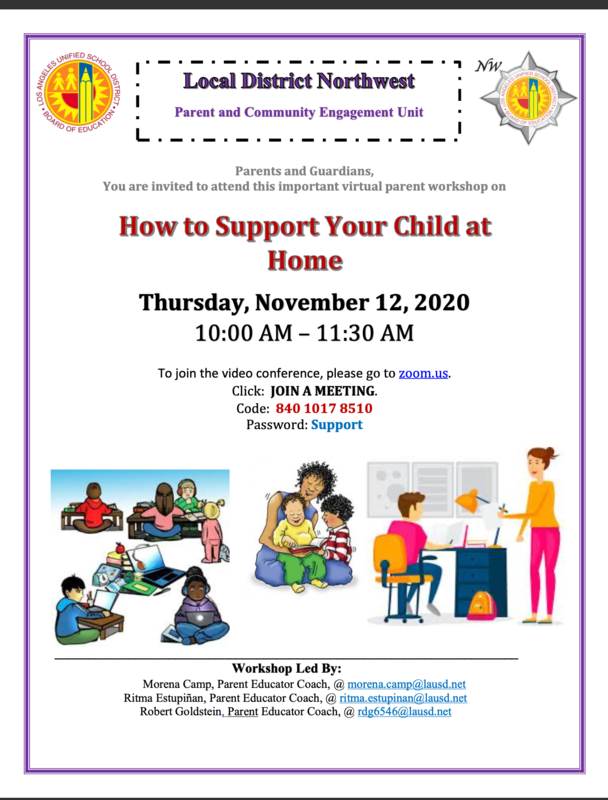How to Support your Child at Home/Cómo apoyar a su hijo en casa Featured Photo