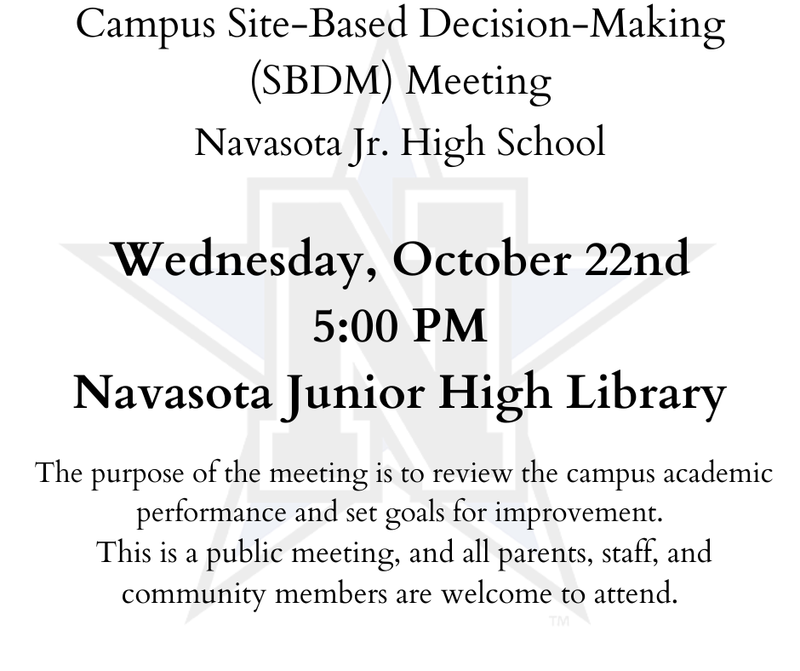 Campus Site-Based Decision-Making (SBDM) Meeting
