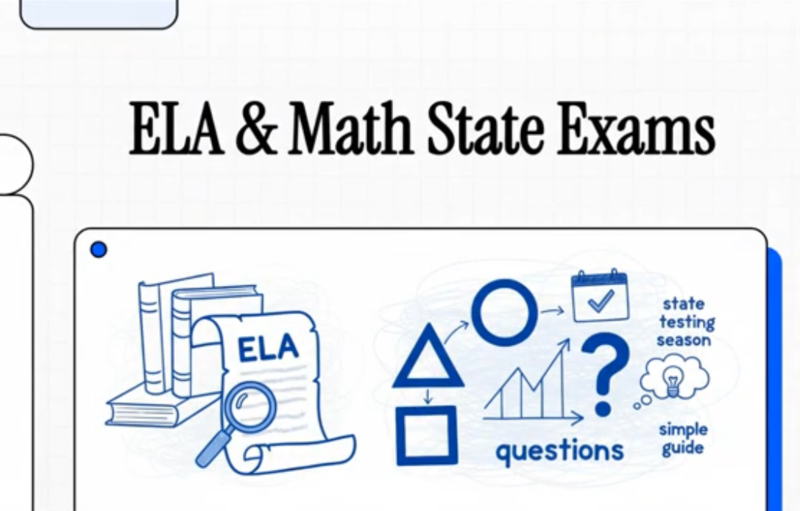 Ela and Math state test