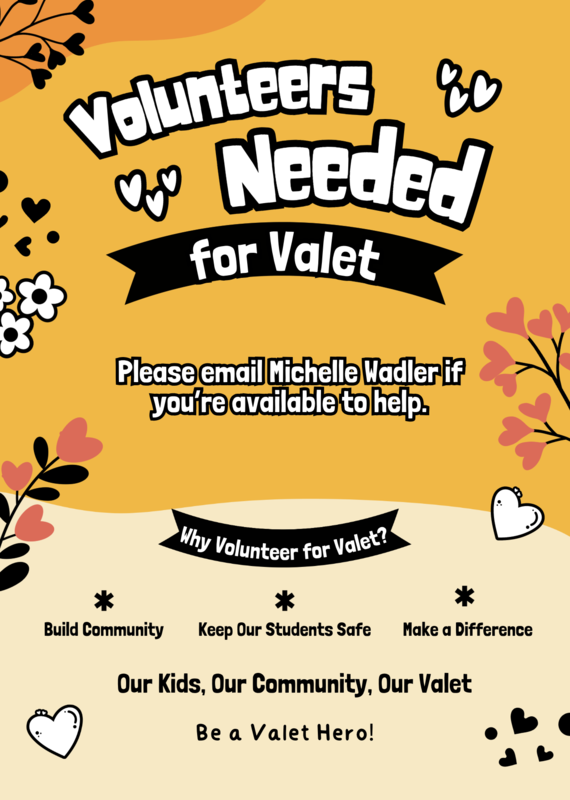 Please help with the morning valet crew.
