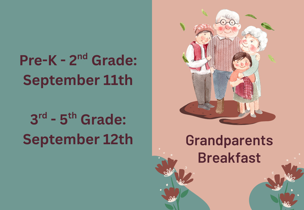 Grandparents Breakfast - September 11th & 12th, 2025 Thumbnail Image