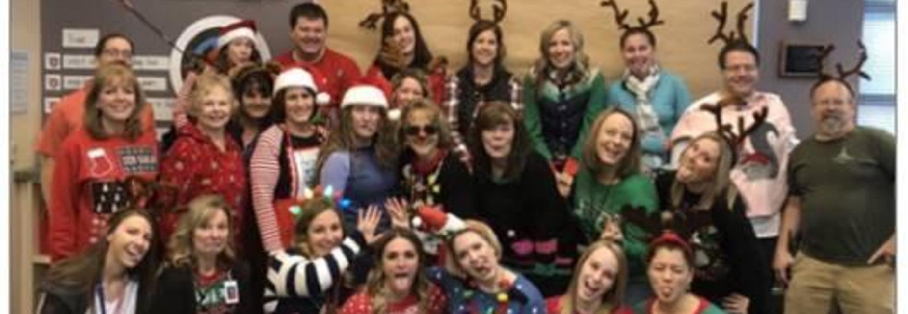 Merry Christmas from this festive bunch!