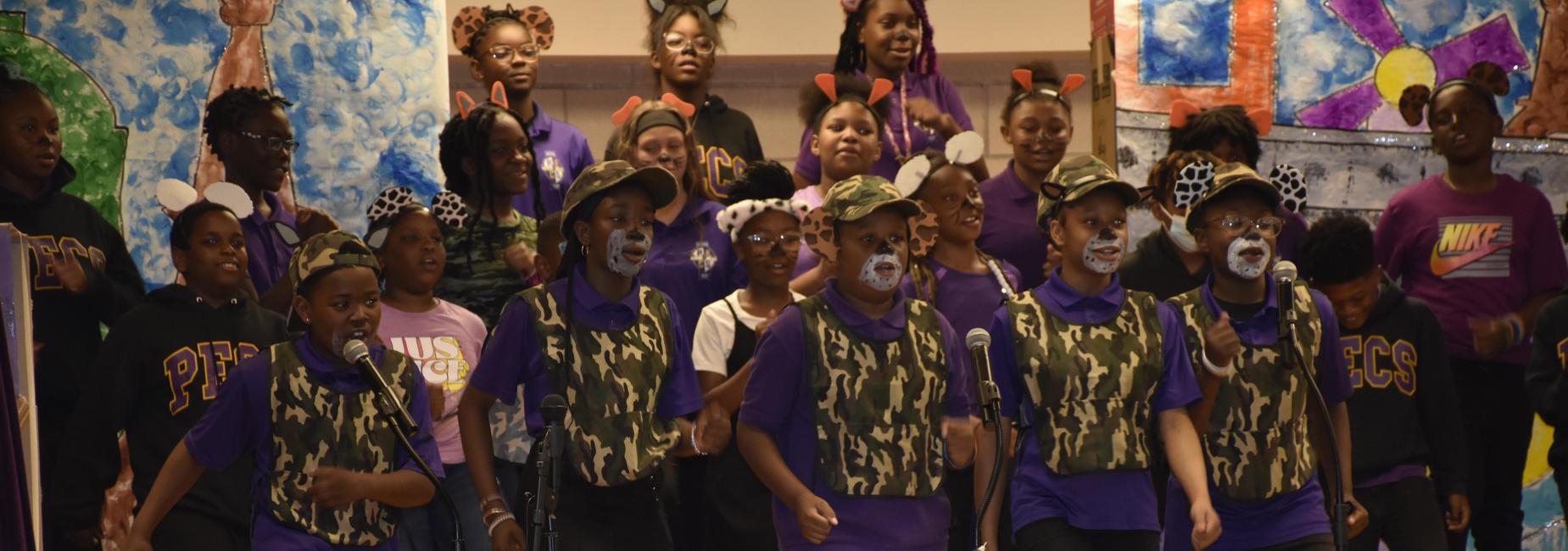 Knights performing Disney Musical "The Aristocats"