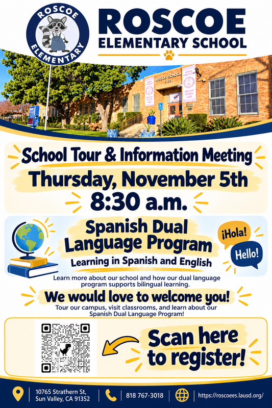 School Tour Flyer