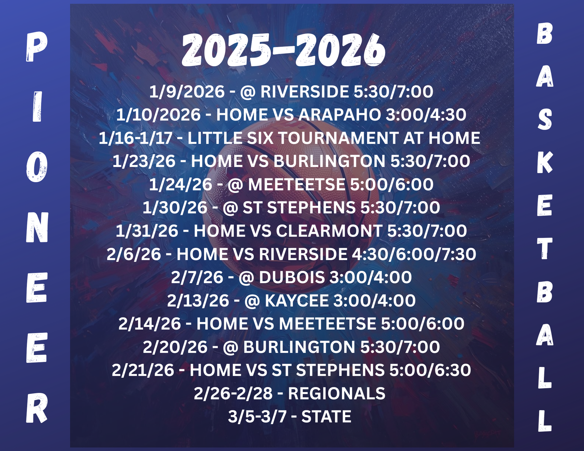 PIONEER BASKETBALL 