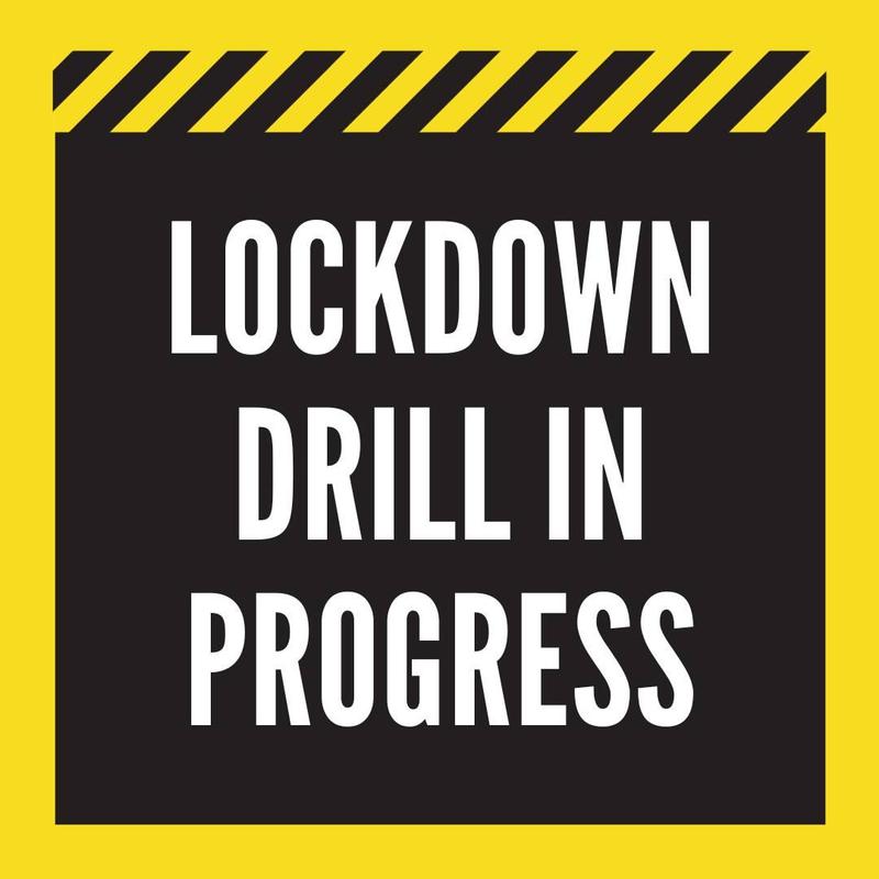lockdown drill in progress