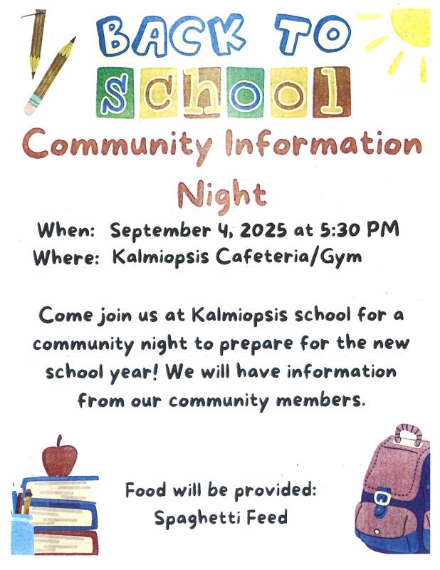 Back To School Night