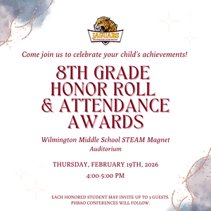 8th Grade Honor Roll Ceremony