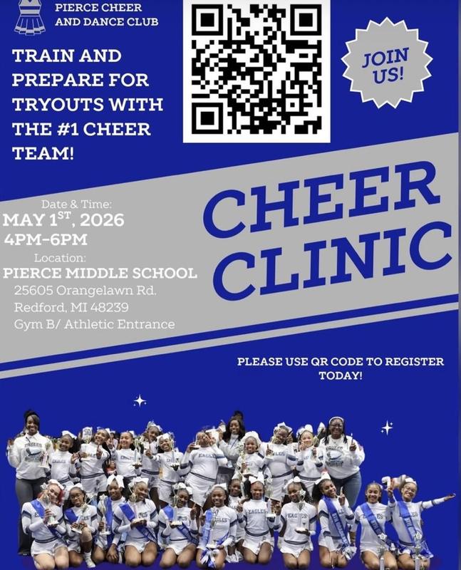 Pierce Cheer Clinic