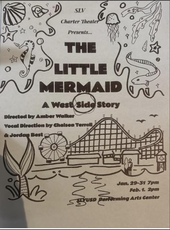 Poster from Little Mermaid theater show