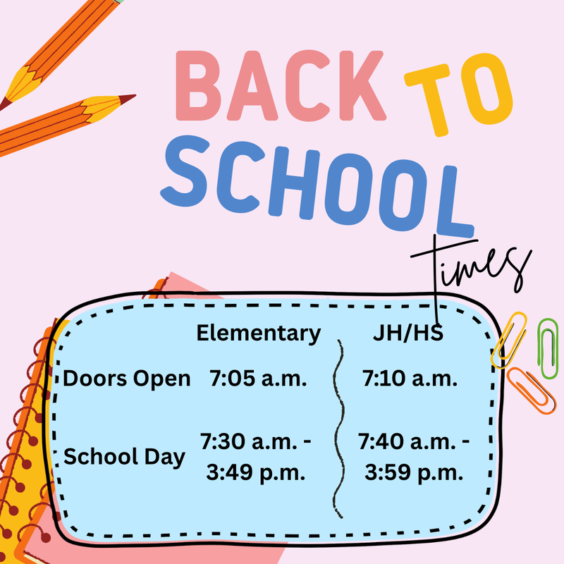 School Times Thumbnail Image
