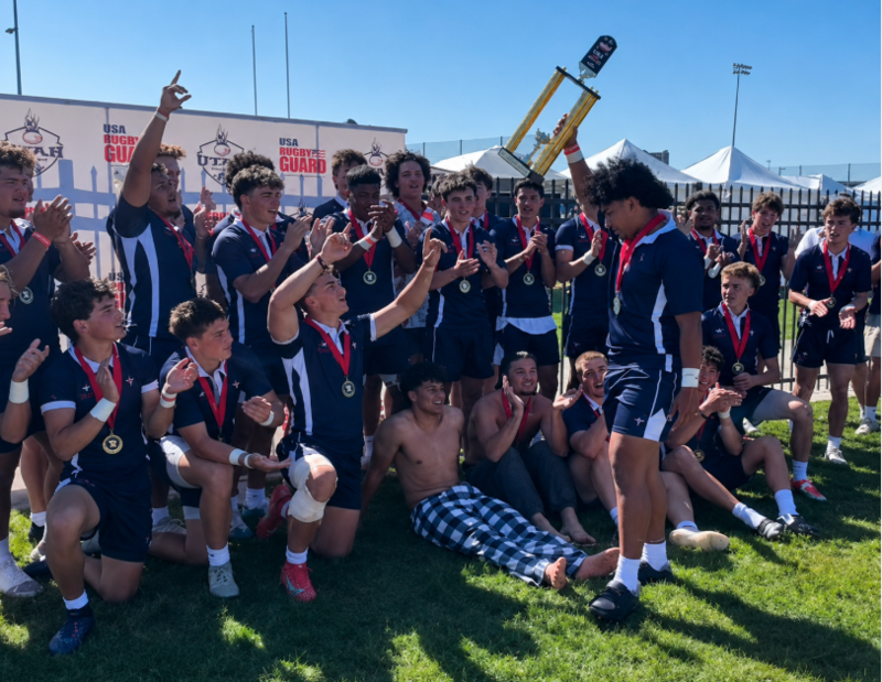 Image of Rugby Team Winning