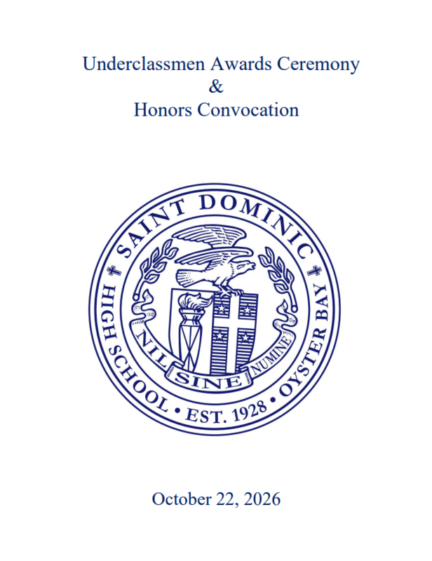 Honors Convocation Program Featured Photo