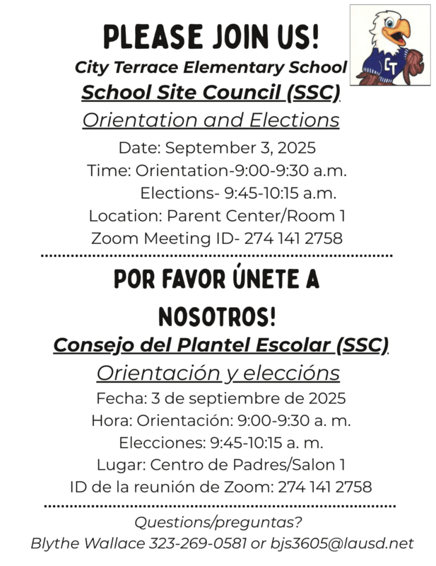 SSC Orientation & Election