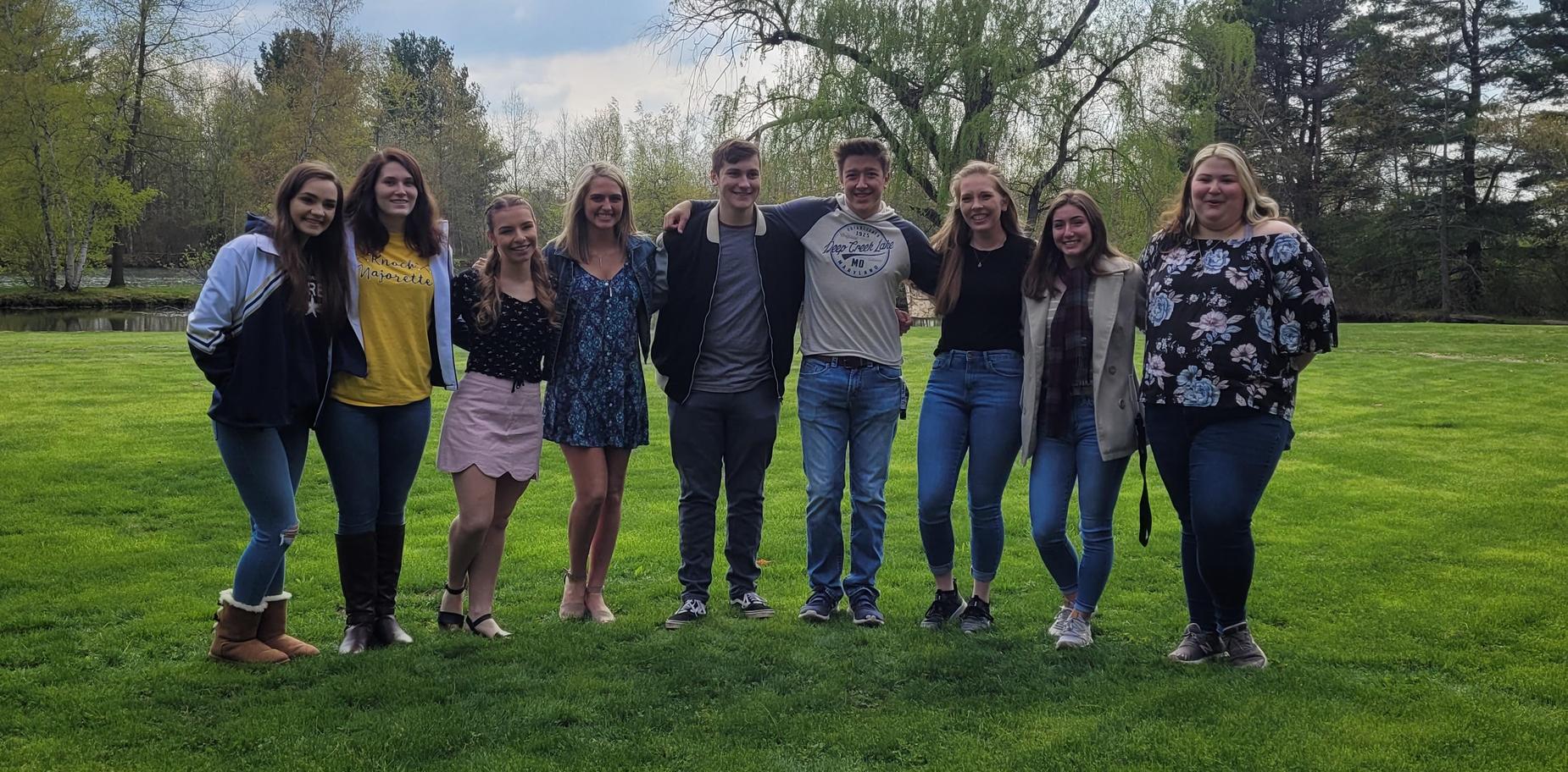 marching band seniors