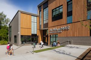 Exterior shot of Frederick Douglass Campus