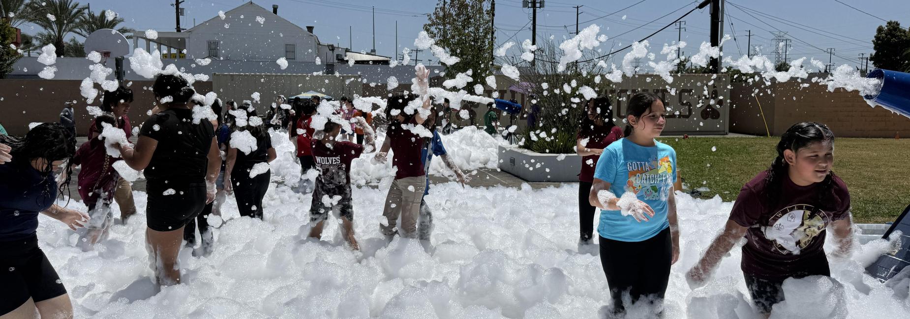 Fun foam day at Willow