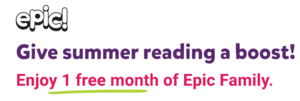 One month free for Epic