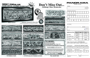black and white order form
