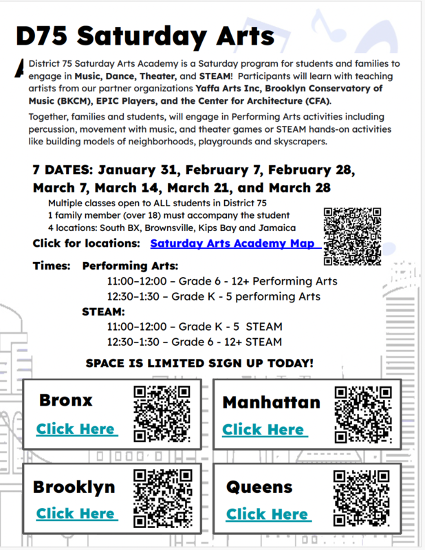 Black text and QR Codes