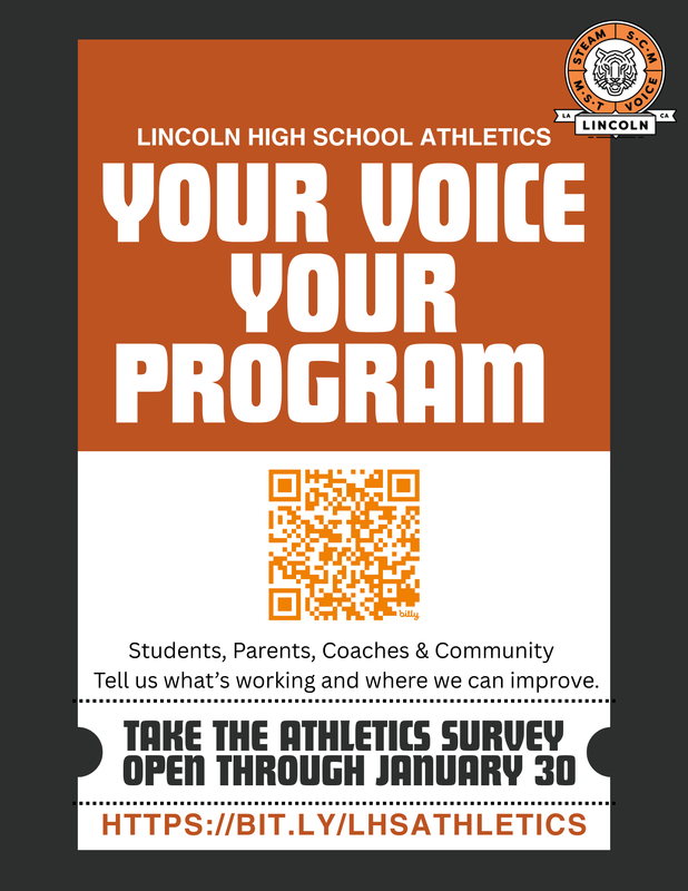 Athletics Program Survey Image