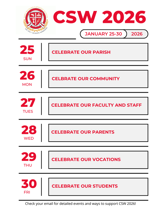 Catholic Schools Week, January 25-30 Featured Photo