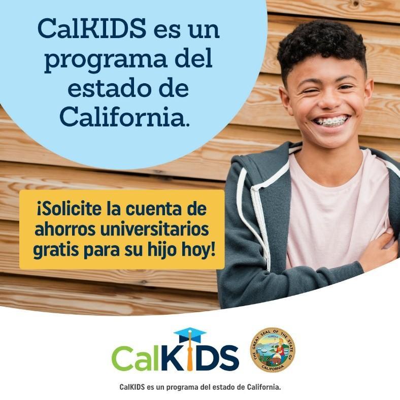 Cal Kids Flyer in Spanish