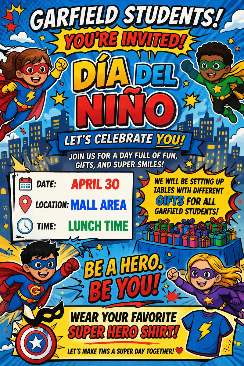 Dia de nino flyer