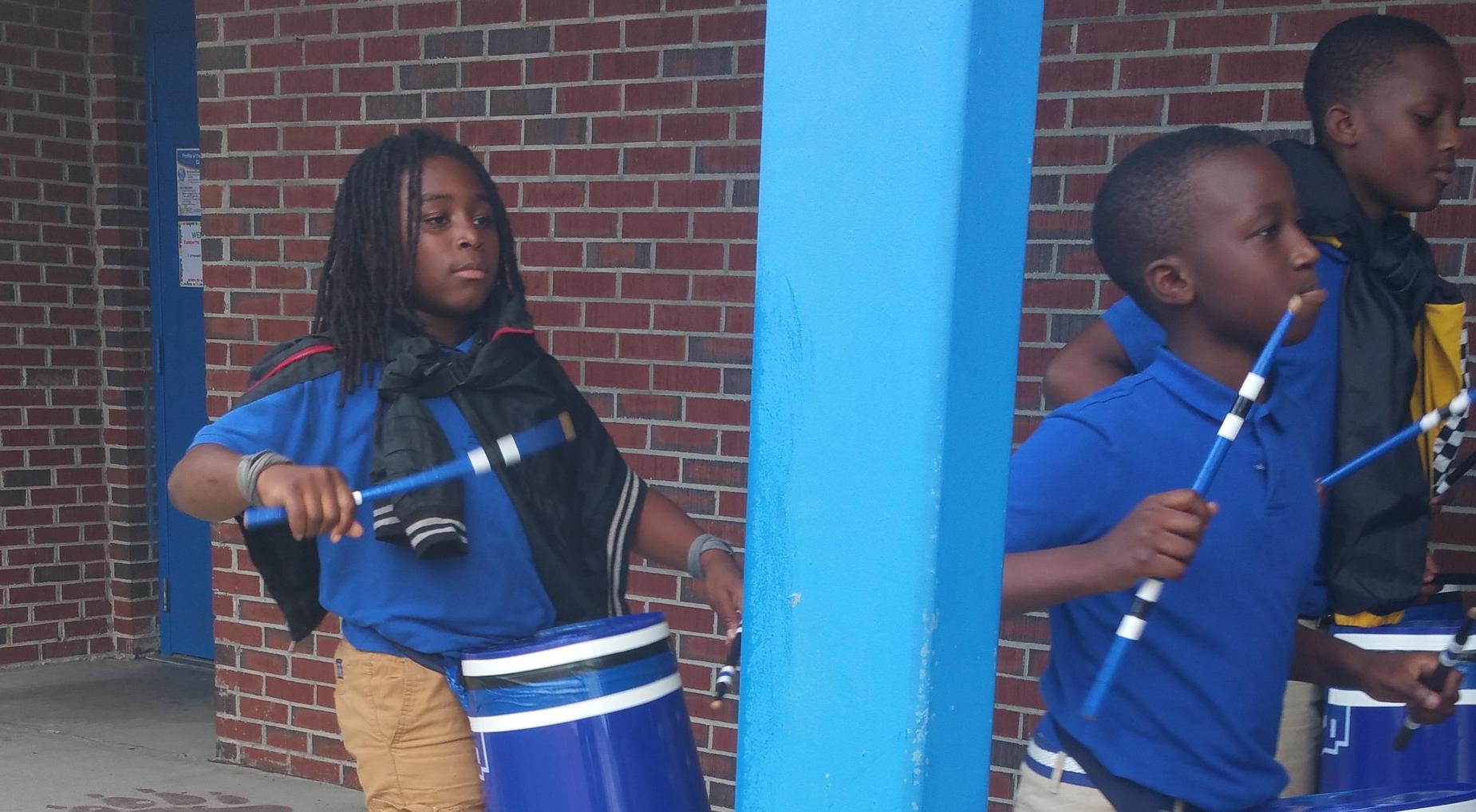 Lower Lee Elementary school band