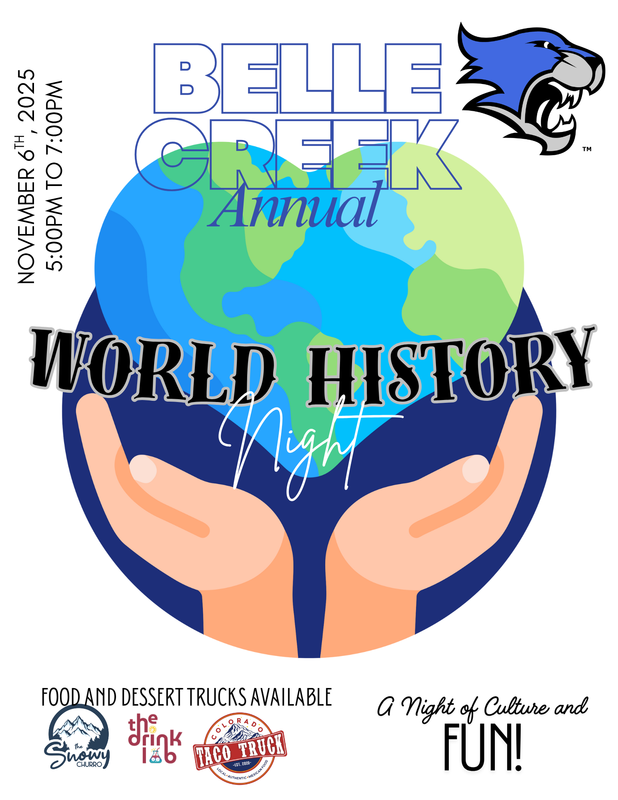 Annual Core Knowledge Night event poster featuring hands holding a globe.