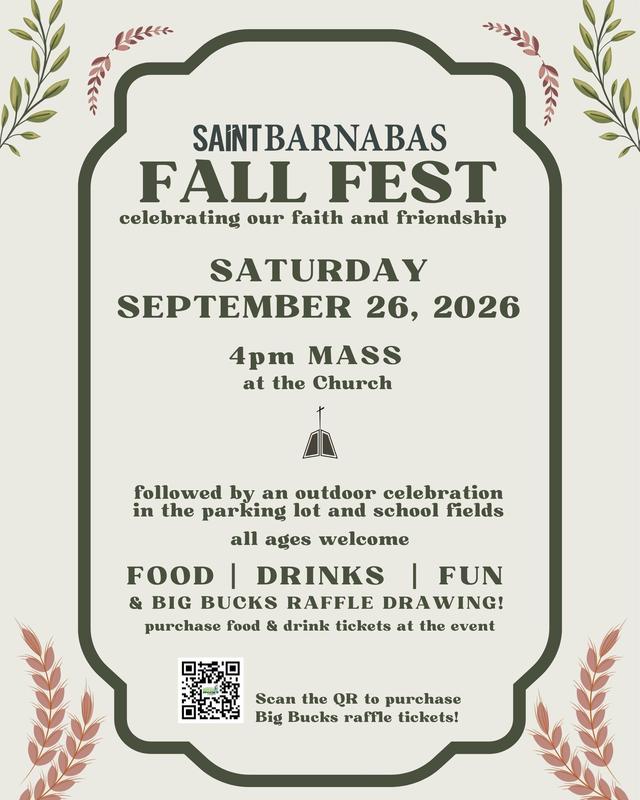 Save the date for Fall Fest Featured Photo