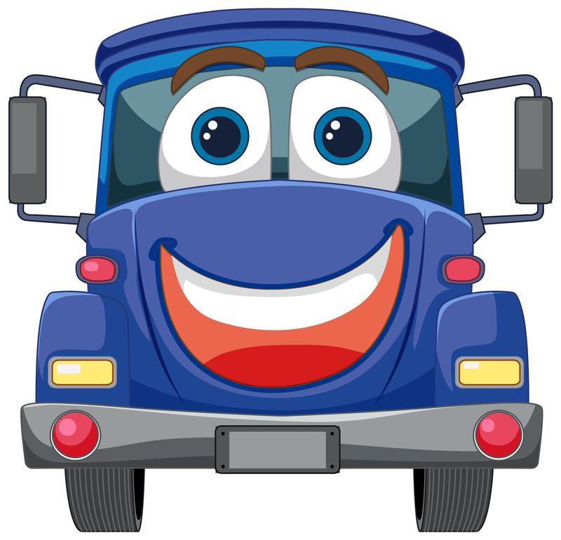 cartoon dump truck