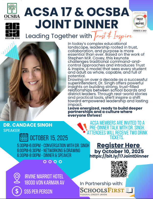 ACSA & OSCBA Joint Dinner