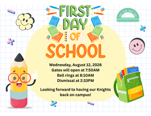 First Day of School