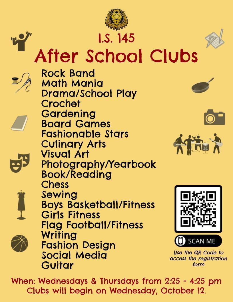 After School Clubs After School Clubs Magnet School Of Innovation 