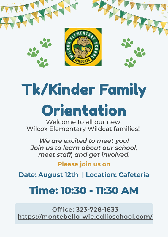 TK/K Orientation Flyer
