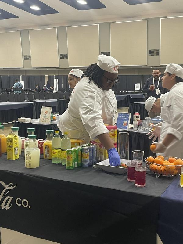 Keiazia Wheeler competes in the TFRM State contest