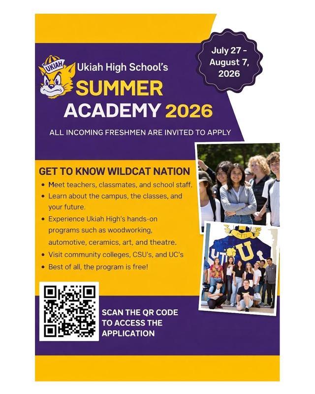 Summer Academy flyer