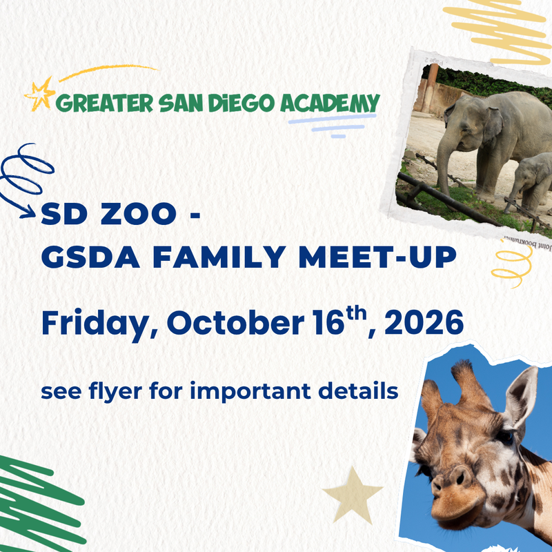 info graphic with family meet-up details