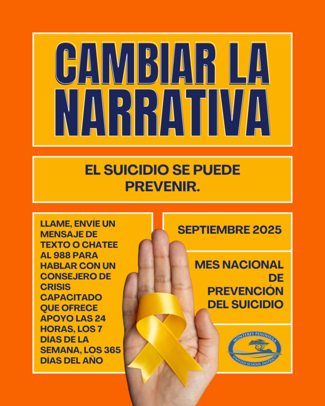 National Suicide Prevention Awareness Month Spanish