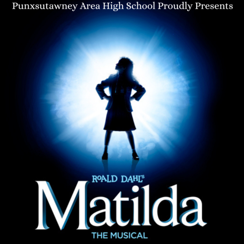 Matilda the Musical playbill graphic