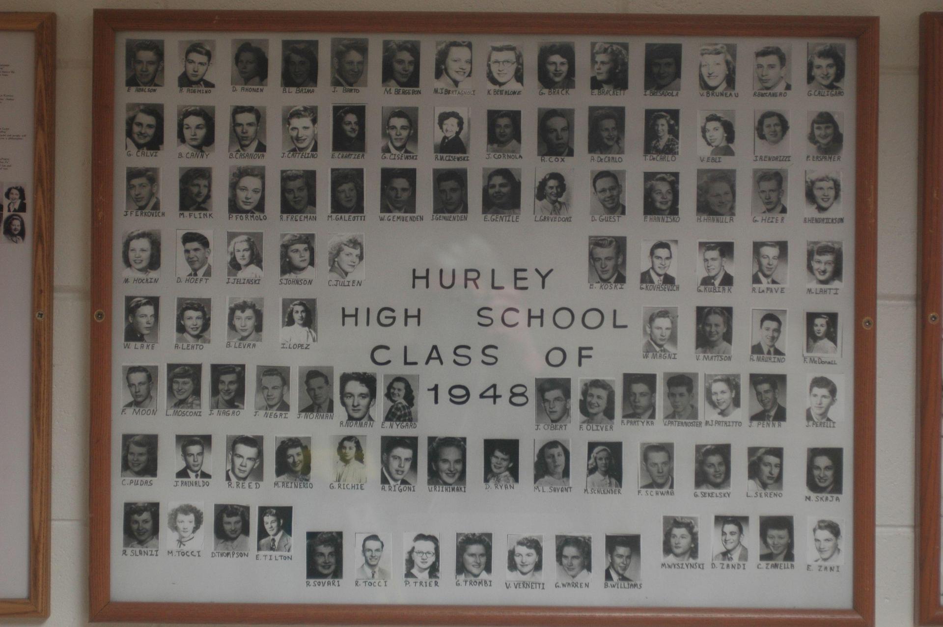 Hurley Graduating Classes