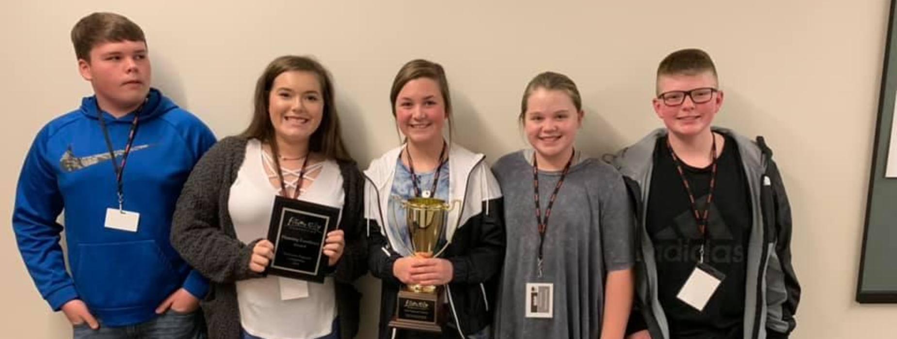 Vonore Middle takes 1st place at Future City competition.