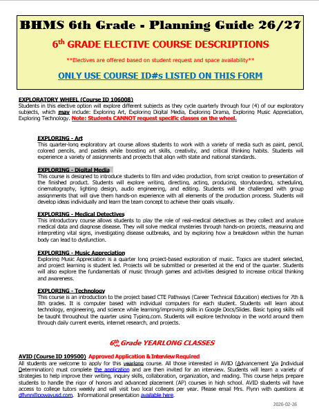 6th CRF Course Desc Pg 1