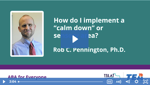 How do I implement a sensory area?