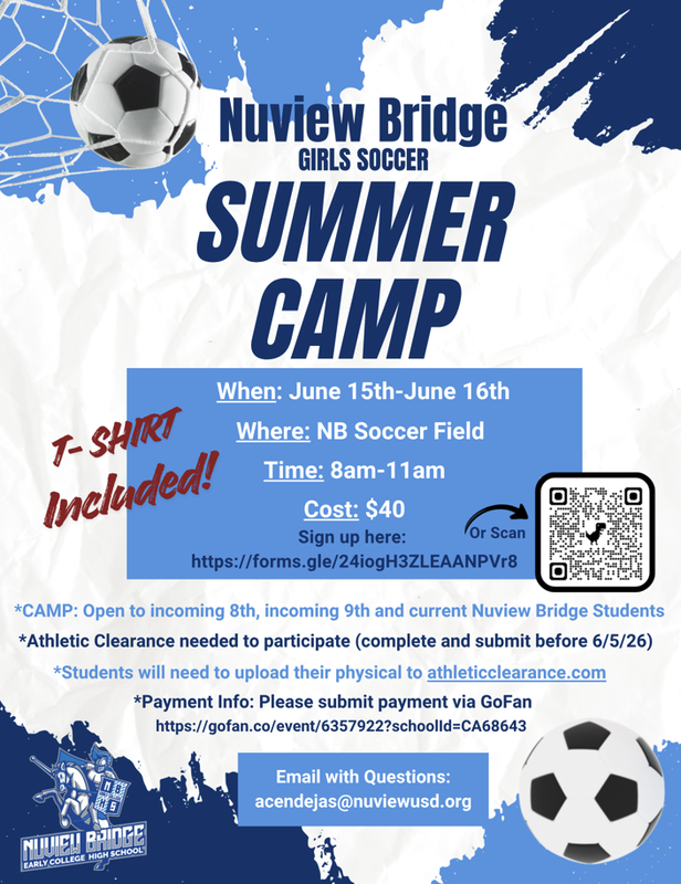 Girls Soccer Camp